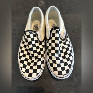 Vans Classic Slip-On Checkerboard Shoe